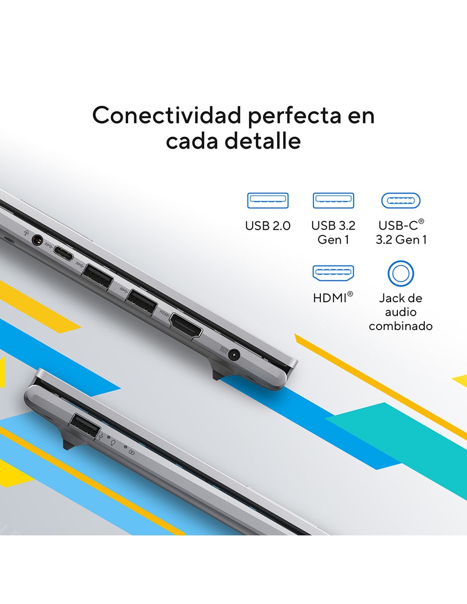 Laptop Vivobook 14 14 pulgadas WUXGA Intel Core i7 Intel UHD Graphics 16 GB RAM 512 GB SSD 2