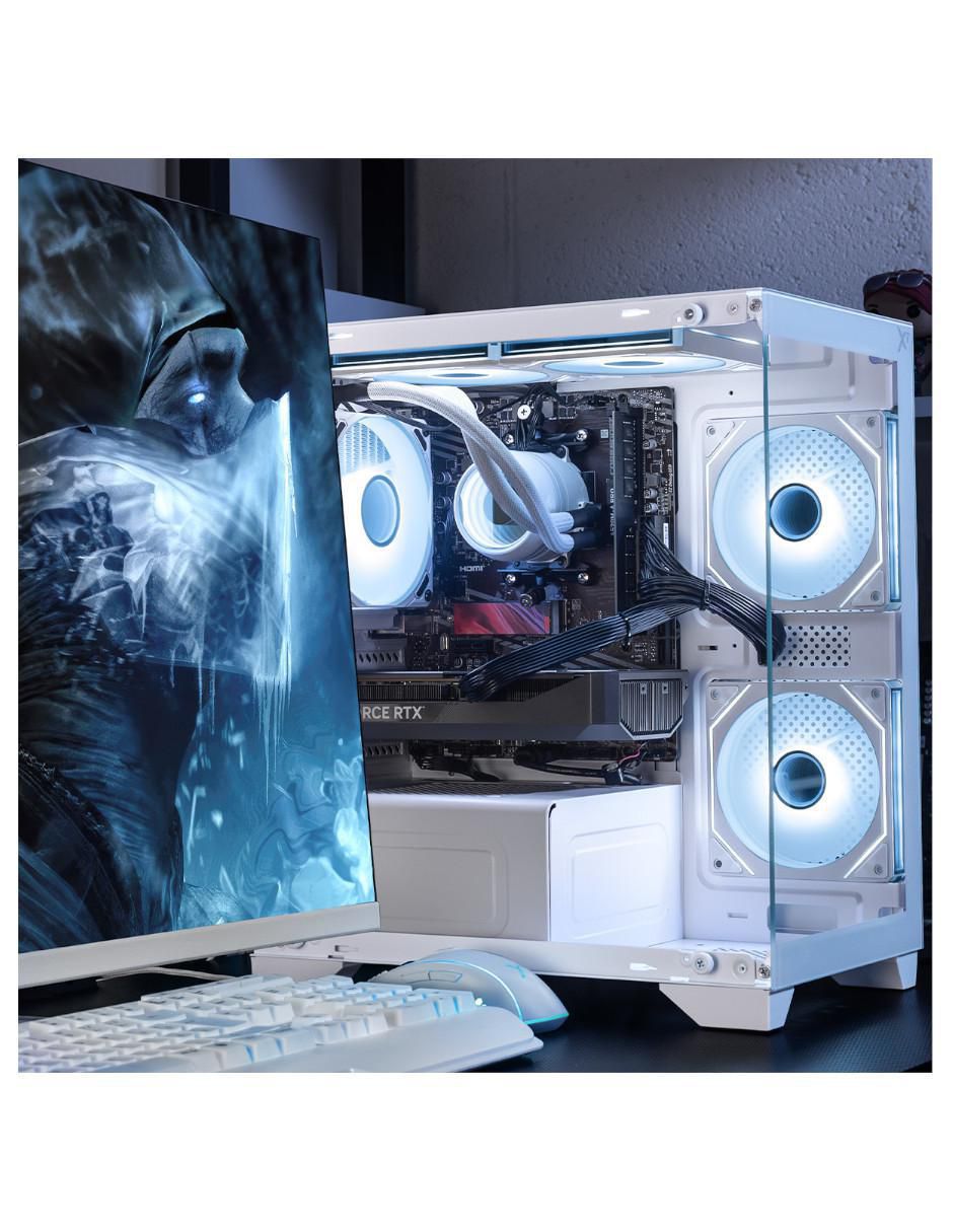 Computadora gamer XTBRR716GB4060TPW AMD Ryzen 7 NVIDIA GeForce RTX 5060 32 GB RAM 1 TB SSD 7