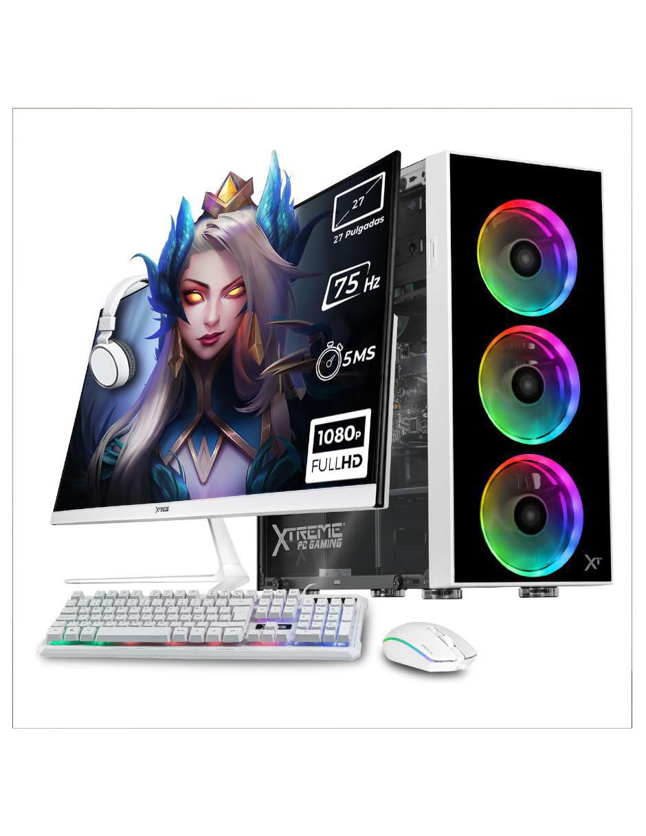 Computadora gamer XTPCR516GBVEGA7MDW 27 pulgadas Full HD AMD Ryzen 5 AMD Radeon Graphics 16 GB RAM 1 TB SSD Computadora gamer XTPCR516GBVEGA7MDW 27 pulgadas Full HD AMD Ryzen 5 AMD Radeon Graphics 16 GB RAM 1 TB SSD