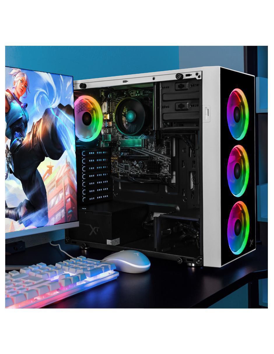 Computadora gamer XTPCR516GBVEGA7MDW 27 pulgadas Full HD AMD Ryzen 5 AMD Radeon Graphics 16 GB RAM 1 TB SSD 6