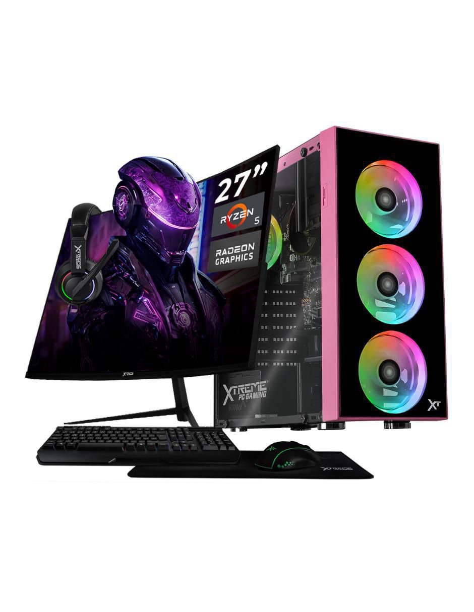 Computadora gamer XTPCR516GBVEGA7MDP 27 pulgadas Full HD AMD Ryzen 5 AMD Radeon Graphics 16 GB Ram 1TB SSD Computadora gamer XTPCR516GBVEGA7MDP 27 pulgadas Full HD AMD Ryzen 5 AMD Radeon Graphics 16 GB Ram 1TB SSD
