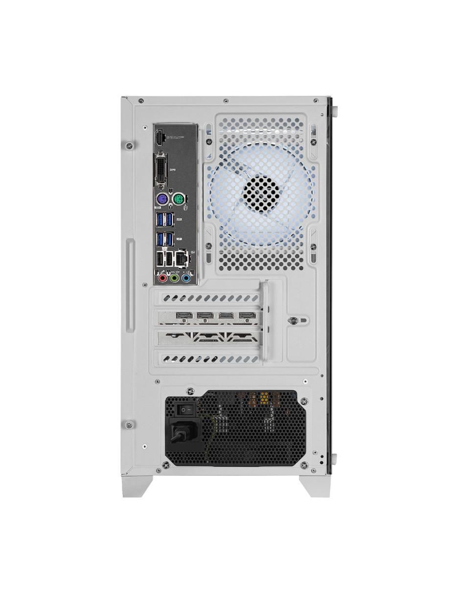Computadora gamer XTBRR532GB6600TPW AMD Ryzen 5 AMD Radeon RX 6600 16 GB RAM 500 GB SSD 3