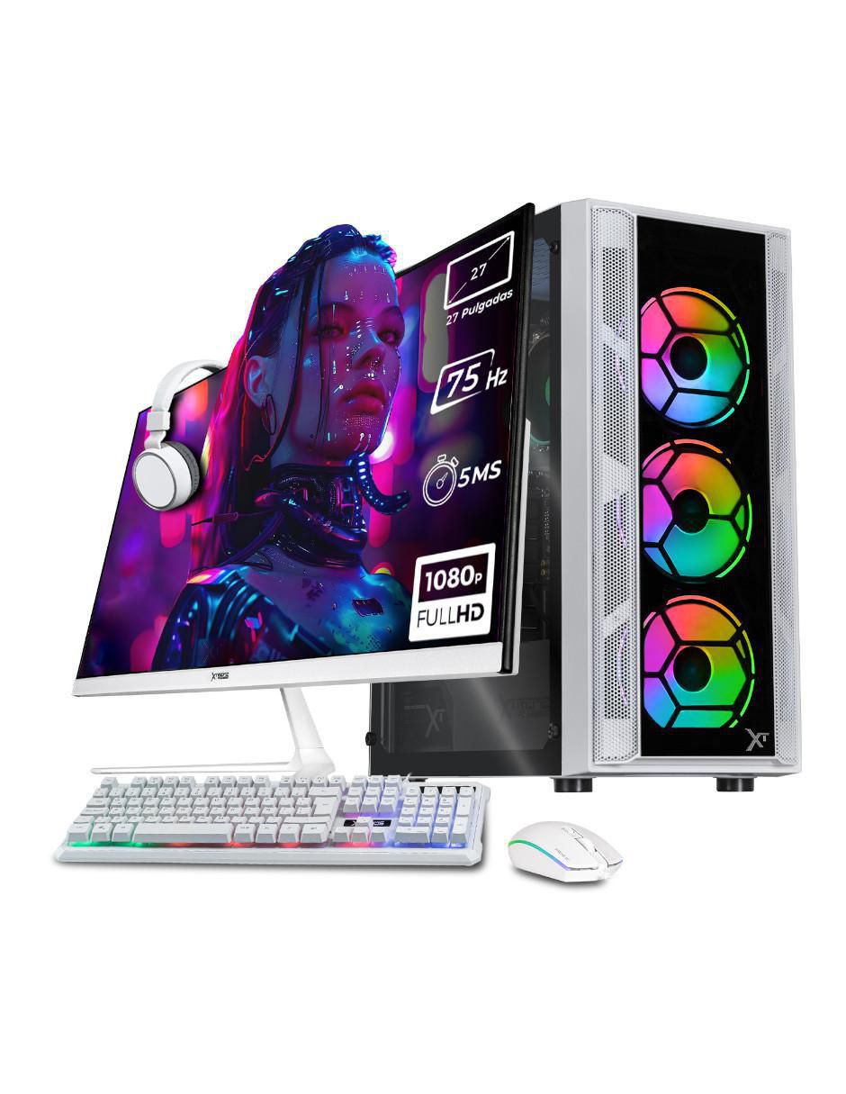 Computadora gamer XTPCR516GB5760MMKW 27 pulgadas Full HD AMD Ryzen 5 AMD Radeon Graphics 16 GB RAM 1 TB SSD Computadora gamer XTPCR516GB5760MMKW 27 pulgadas Full HD AMD Ryzen 5 AMD Radeon Graphics 16 GB RAM 1 TB SSD