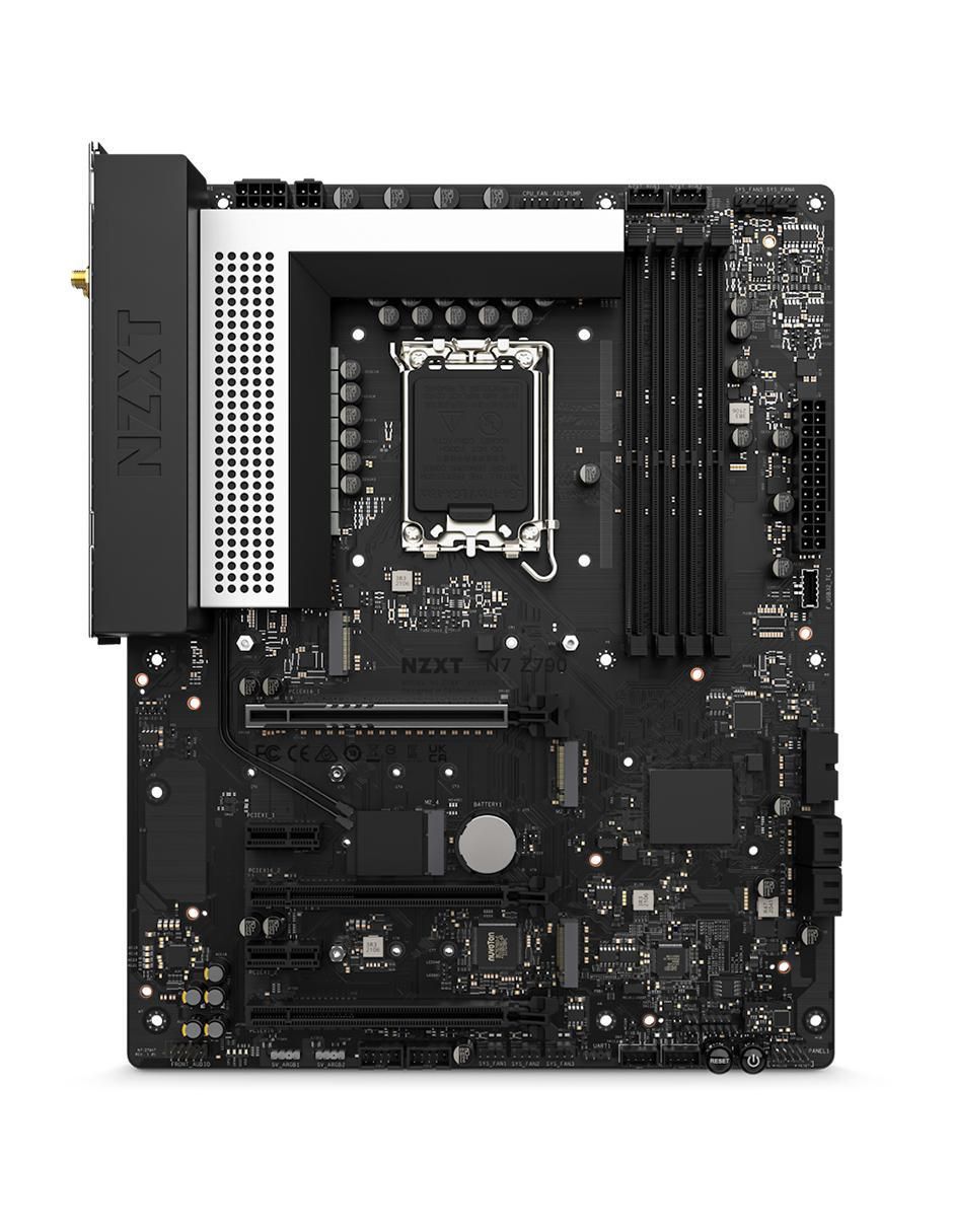 Tarjeta madre N7 Z790 DDR5 WH compatible con procesador Intel 3