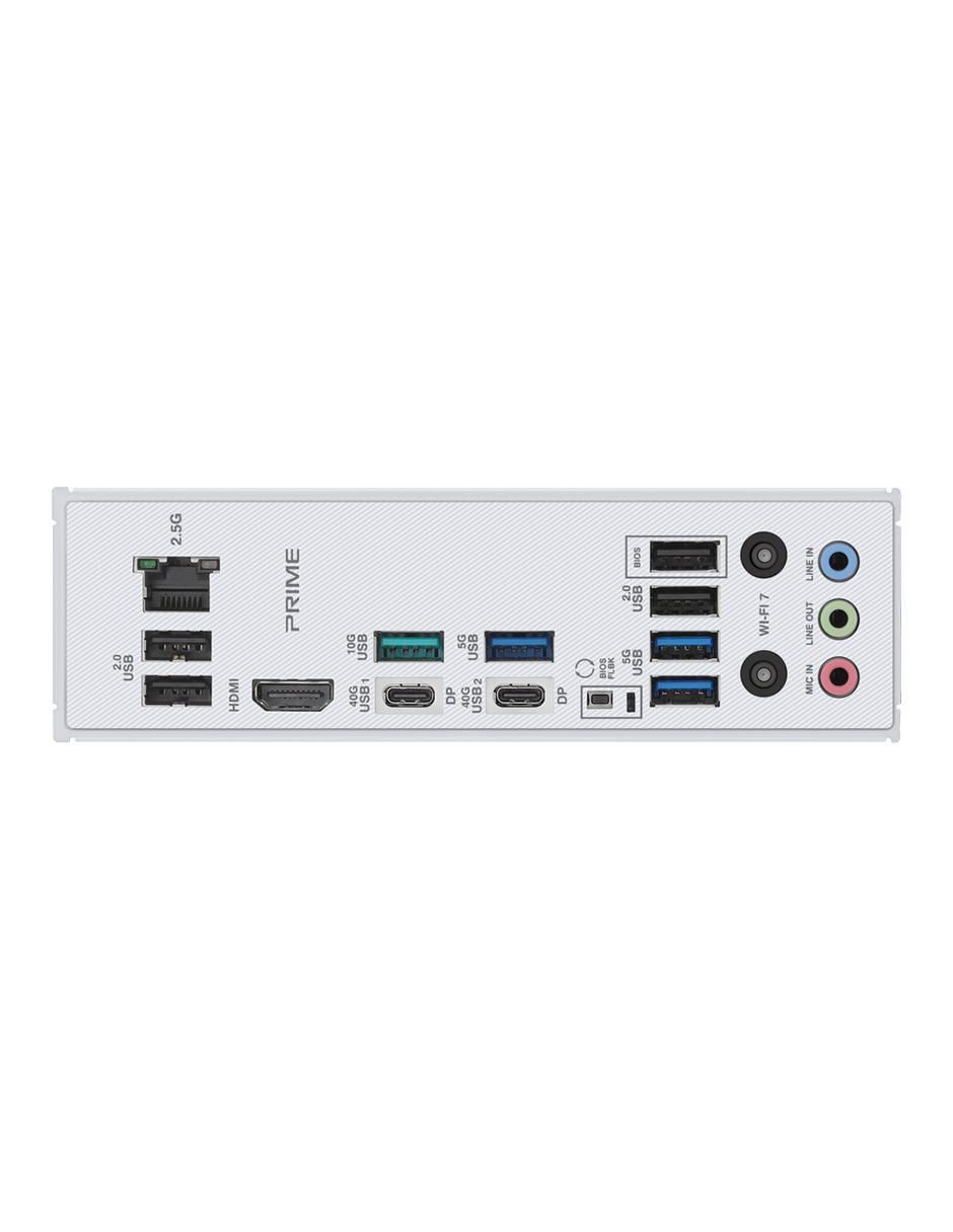 Tarjeta madre Prime X870-P WiFi AM5 compatible con procesador AMD 4