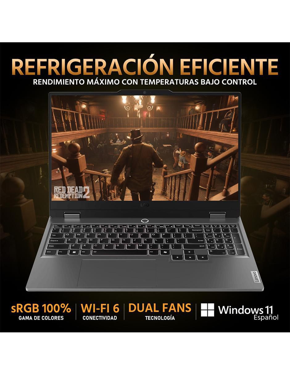 Laptop gamer LOQ 15ARP9 15.6 pulgadas Full HD AMD Ryzen 5 Nvidia GeForce RTX 3050 16 GB RAM 1.5 tb SSD 3