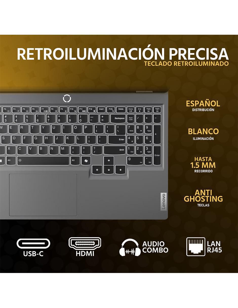 Laptop gamer LOQ 15ARP9 15.6 pulgadas Full HD AMD Ryzen 5 Nvidia GeForce RTX 3050 16 GB RAM 1.5 tb SSD 4