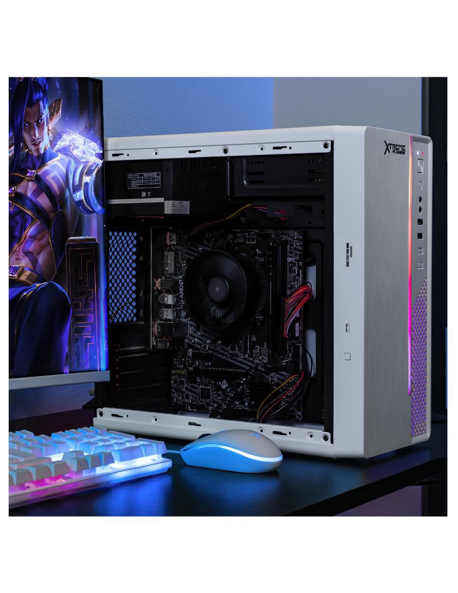Computadora gamer XTPCR516GBVEGA7UW Full HD AMD Ryzen 5 AMD Radeon Graphics 16 GB RAM 500 GB SSD 6