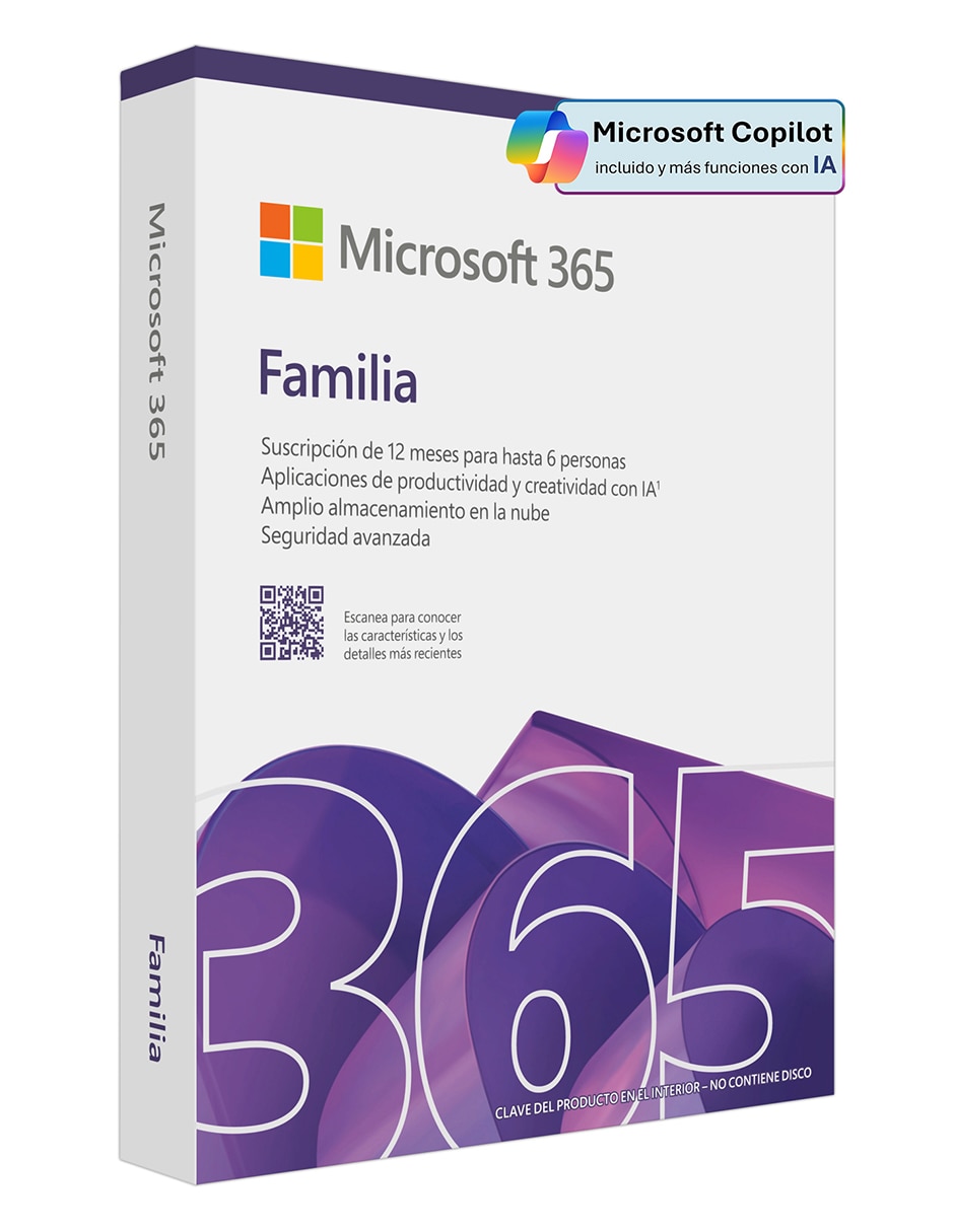 Microsoft 365 Familia Office para 6 usuarios 2