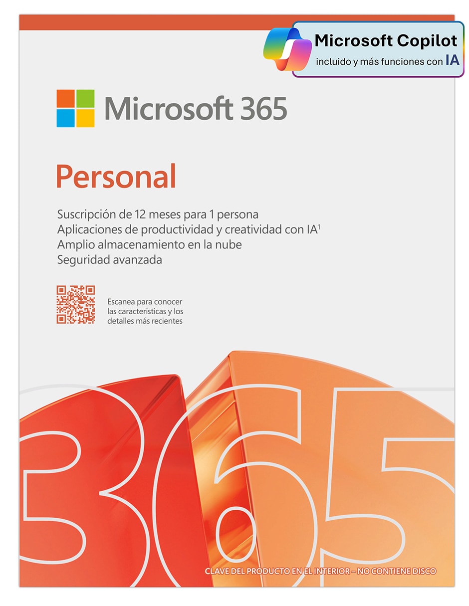 Microsoft 365 Personal Office para 1 usuario