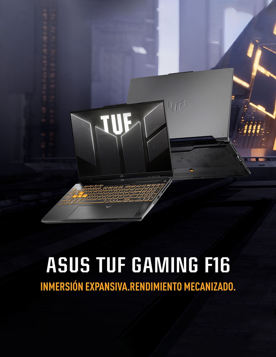 Laptop gamer Tuf Gaming F16 16 pulgadas FULL HD+ Intel Core 5 210H Nvidia Geforce RTX 3050 16 GB RAM 512 GB SSD 10