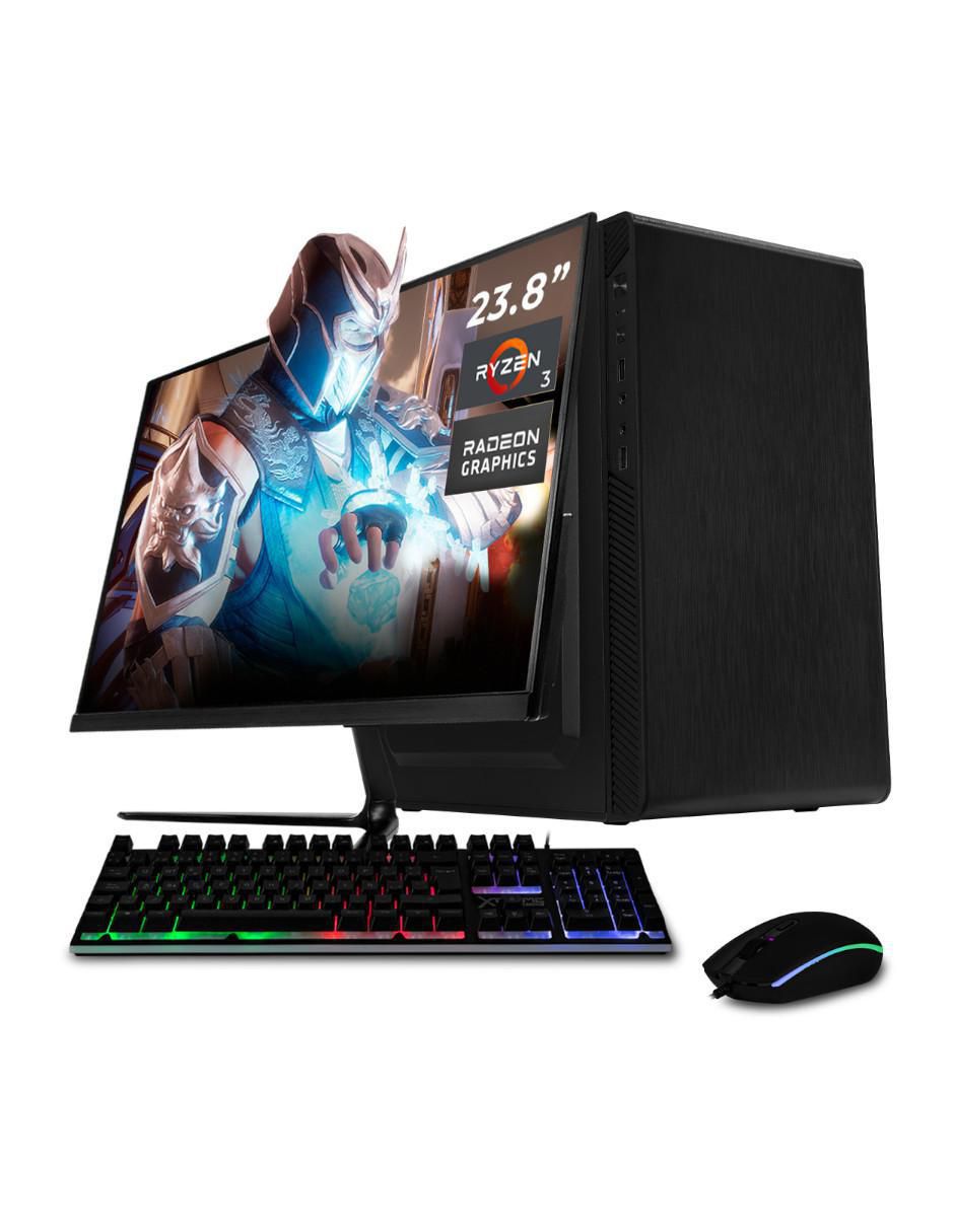 Computadora gamer XTACR316GBRENOIRMPB 23.8 pulgadas Full HD AMD Ryzen 3 AMD Radeon Graphics 16 GB RAM 500 GB SSD Computadora gamer XTACR316GBRENOIRMPB 23.8 pulgadas Full HD AMD Ryzen 3 AMD Radeon Graphics 16 GB RAM 500 GB SSD