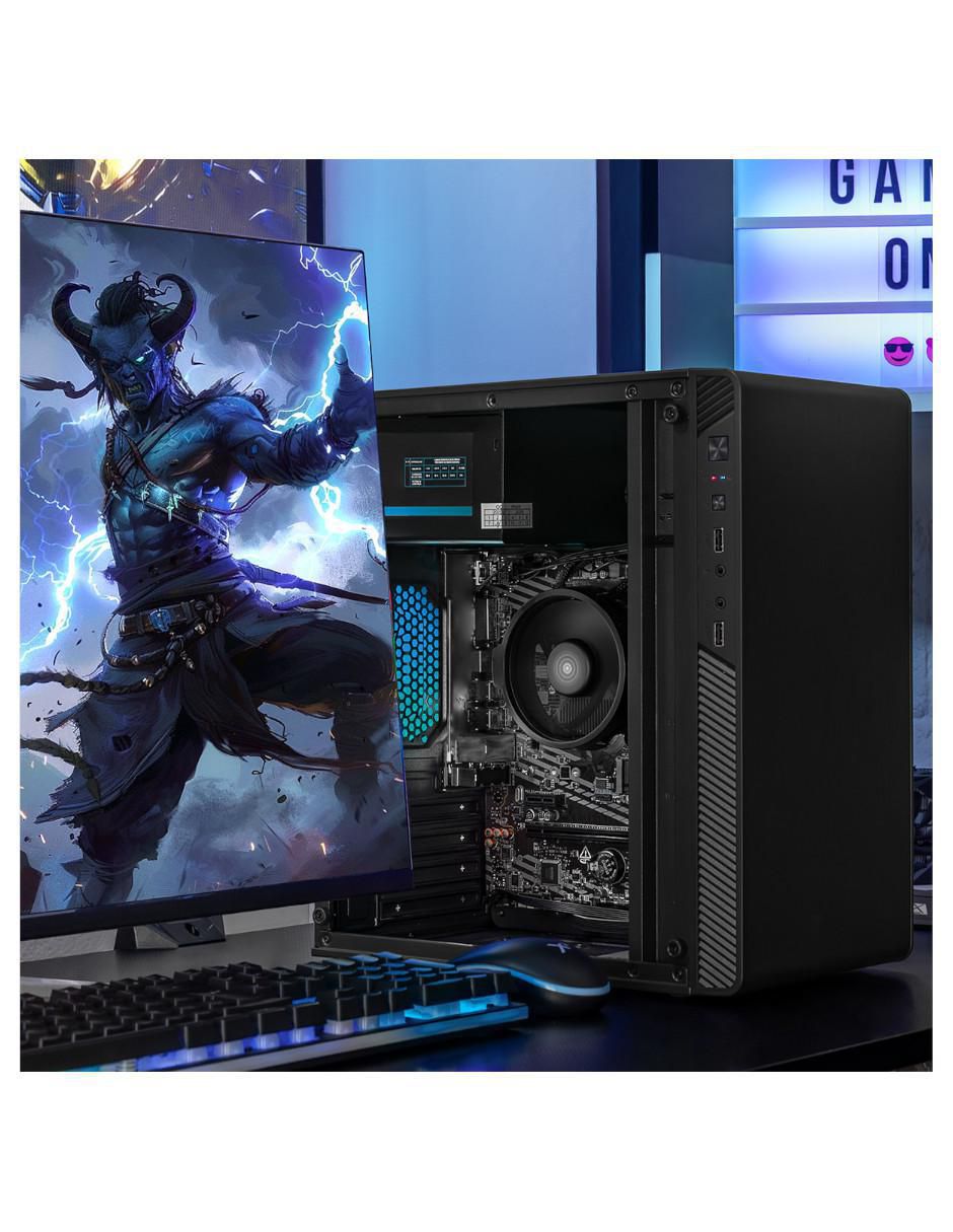 Computadora gamer XTACR316GBRENOIRMPB 23.8 pulgadas Full HD AMD Ryzen 3 AMD Radeon Graphics 16 GB RAM 500 GB SSD 4