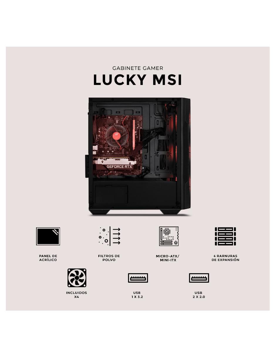 Gabinete Lucky Msi Edition 6