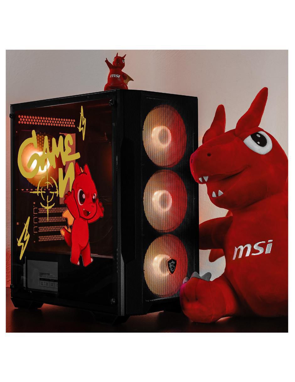 Gabinete Lucky Msi Edition 8