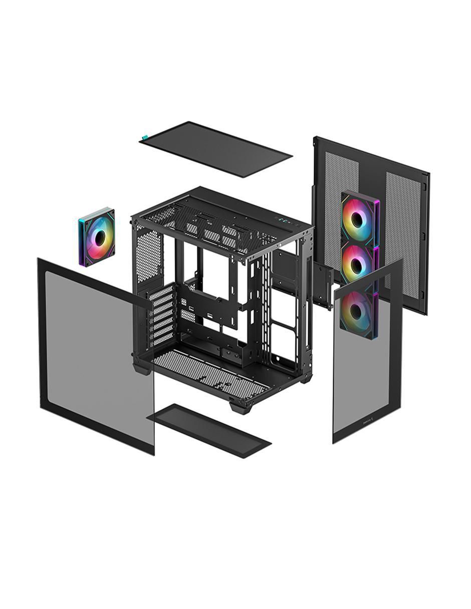 Gabinete cg530 4f bk Argb Atx 9