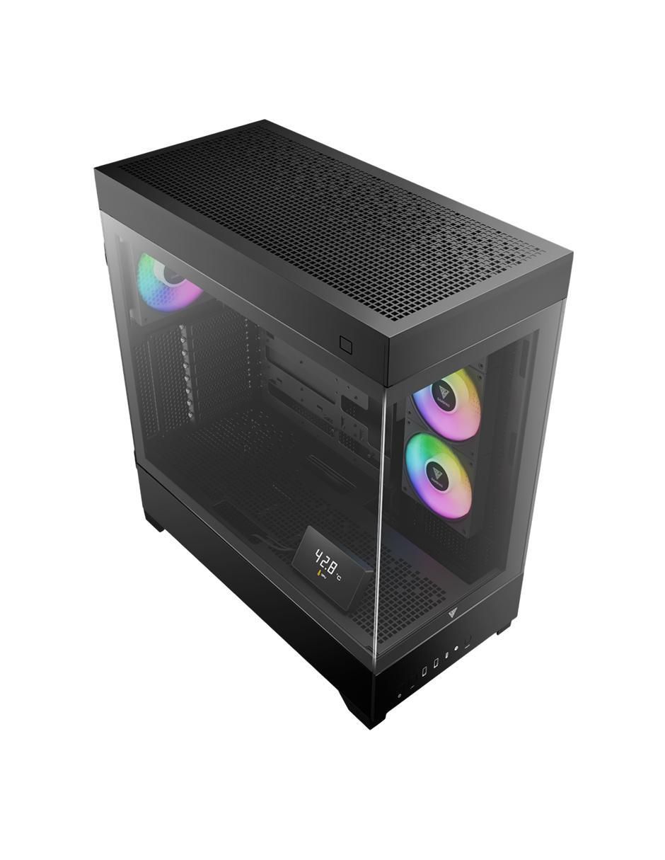 Gabinete de computadora Atlas P1 BK ATX ARGB 2