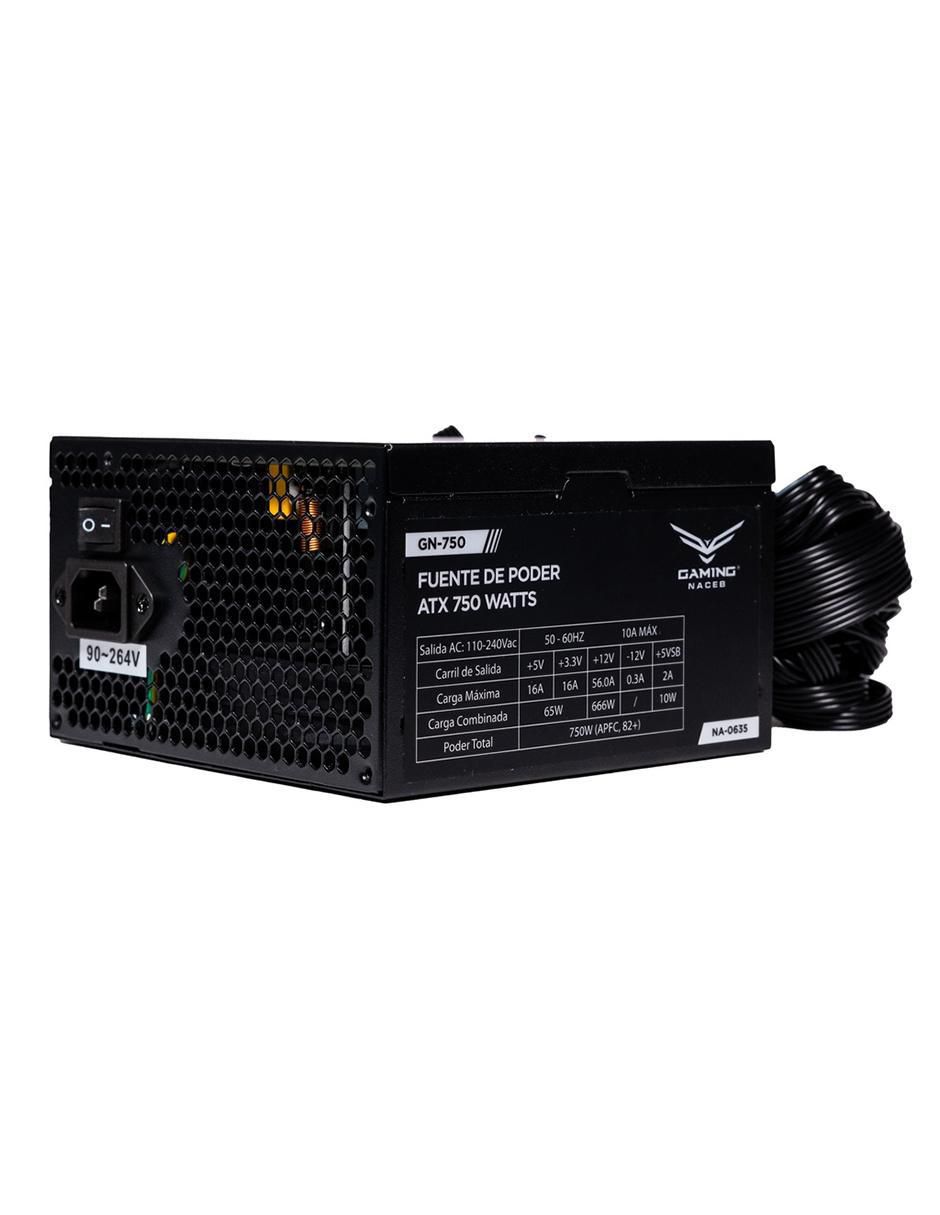 Fuente de poder NA-0635 750W Bronze Fuente de poder NA-0635 750W Bronze