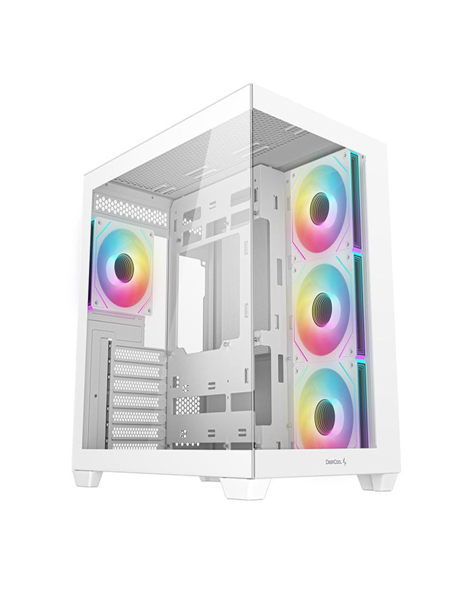 Gabinete CG530 4F WH ARGB