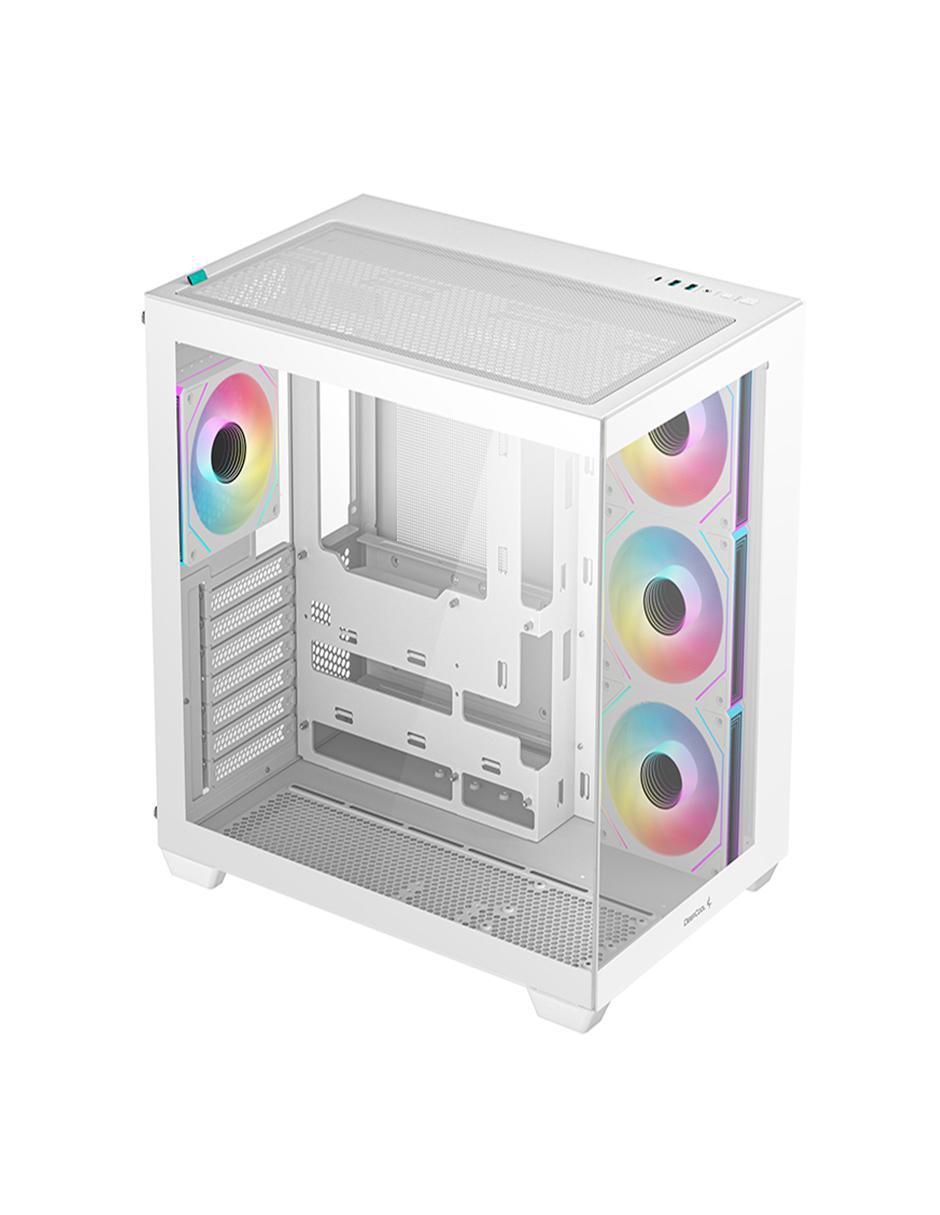 Gabinete CG530 4F WH ARGB 2