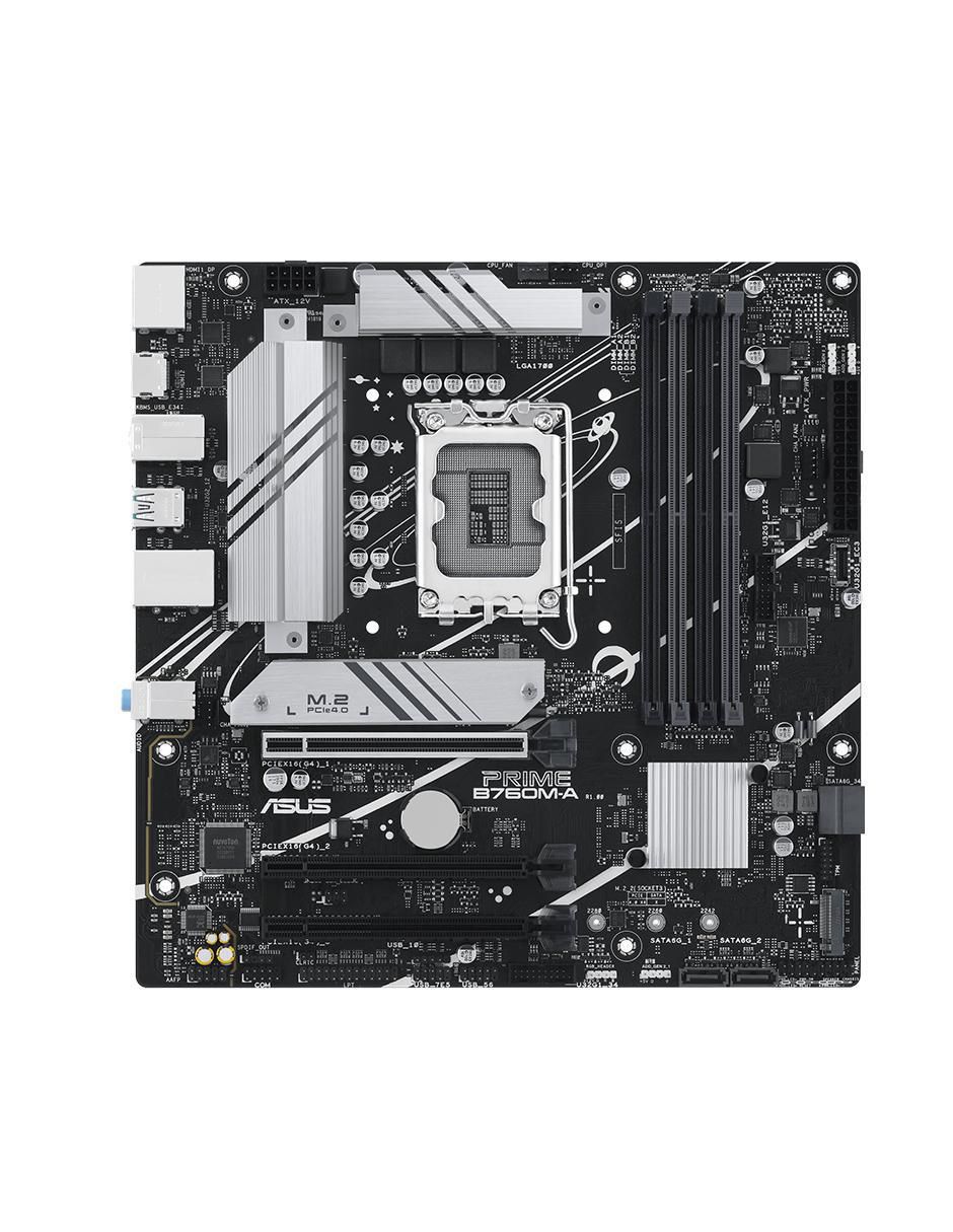 Tarjeta madre Prime B760M-A-CSM compatible con procesador Intel