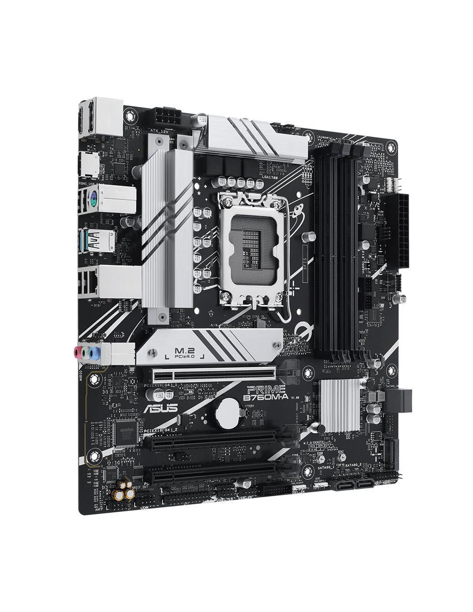 Tarjeta madre Prime B760M-A-CSM compatible con procesador Intel 3