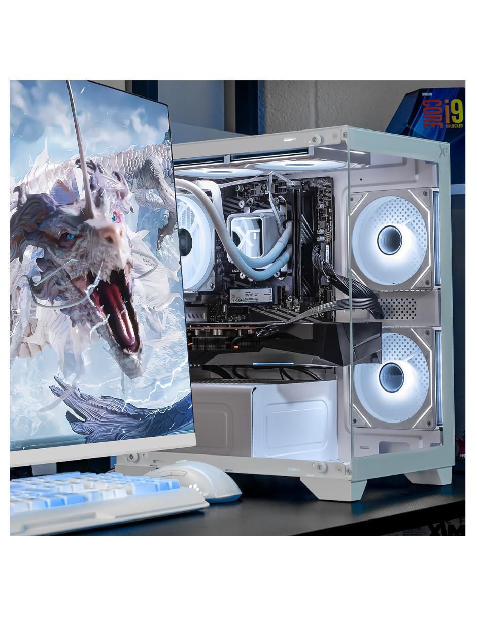 Computadora gamer XTBRR732GB7600PW  AMD Ryzen 7 AMD Radeon RX 7600 16 GB RAM 1 TB SSD 6