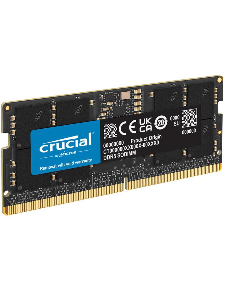 Memoria RAM SODIMM DDR5 16 GB CT16G56C46S5 6