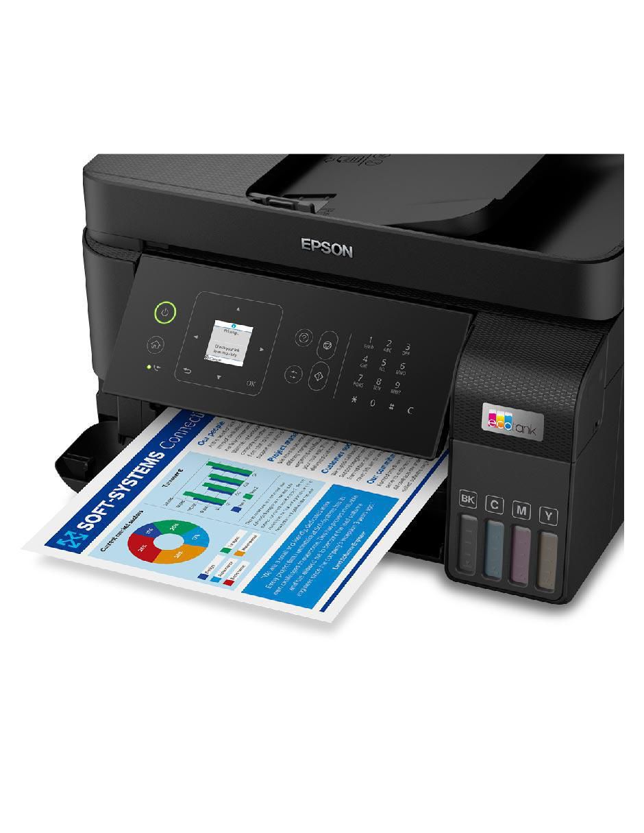 Multifuncional L5590 de inyección de tinta inalámbrica a color 4