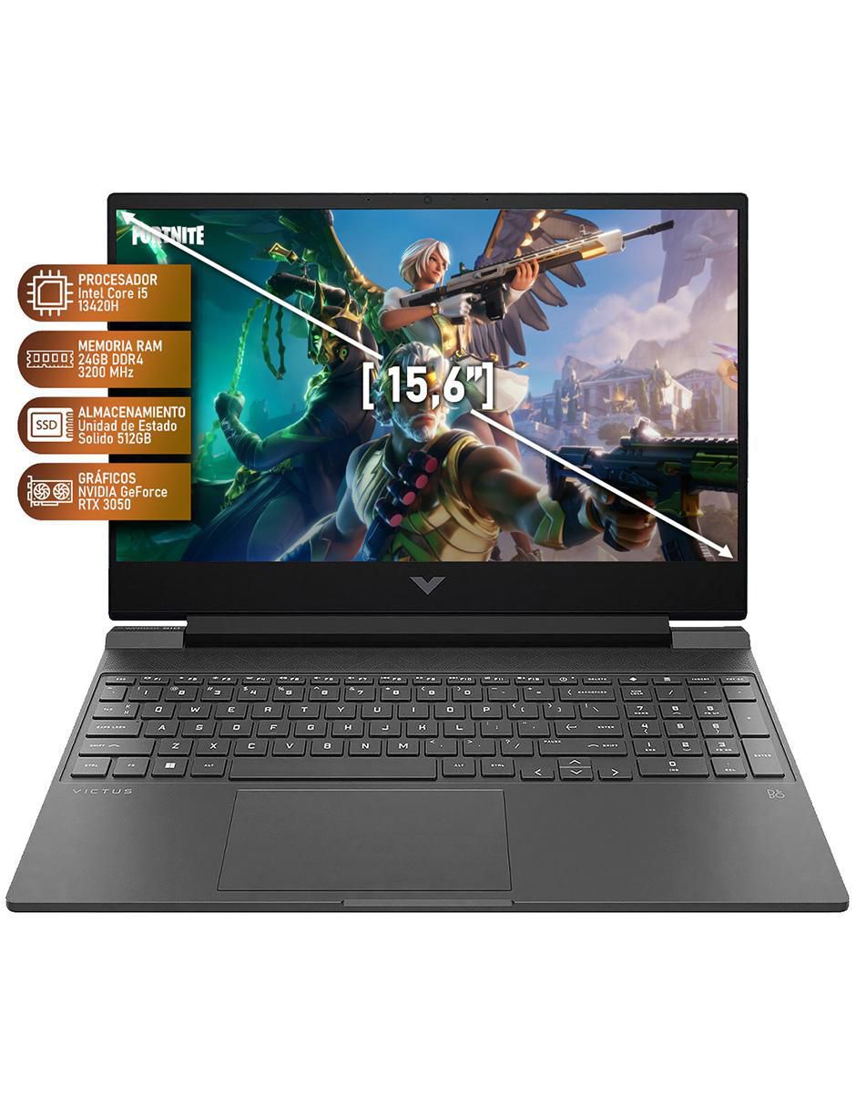 Laptop gamer Victus 15.6 pulgadas Full HD Intel Core i5 NVIDIA Geforce RTX 3050 24 GB RAM 512 GB SSD 2