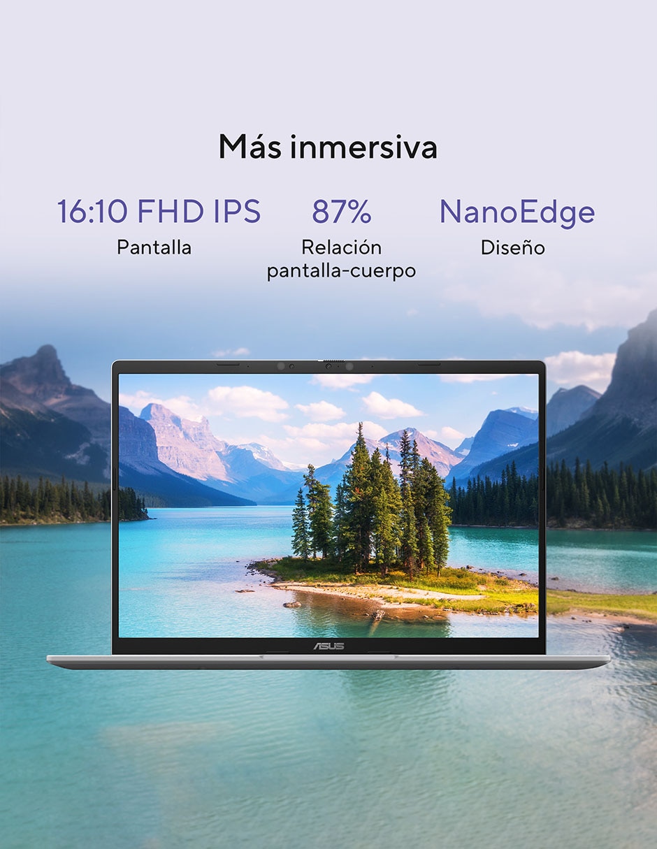 Laptop X1407QA-LY045W 14 pulgadas WUXGA Snapdragon X Qualcomm Adreno 16 GB RAM 512 GB SSD 3