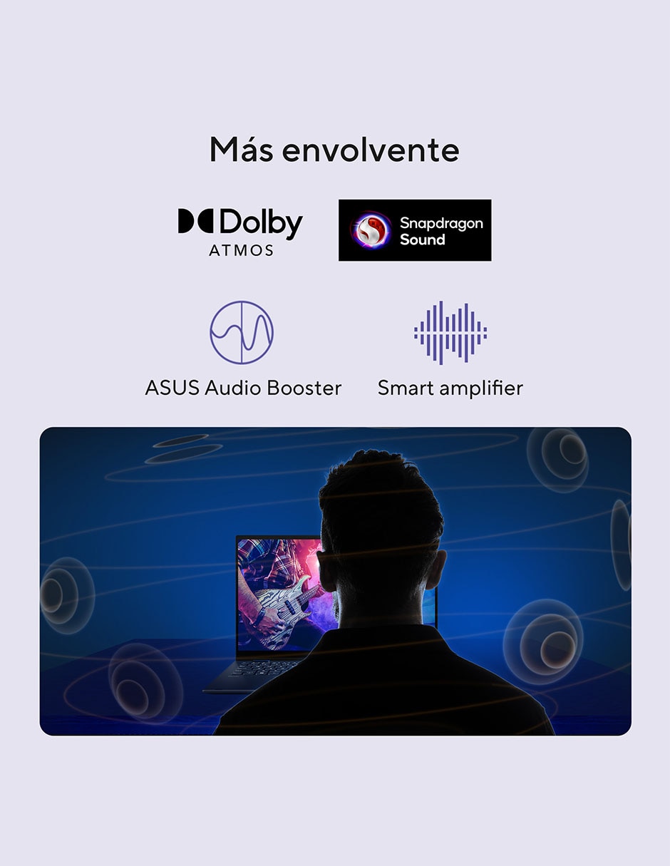 Laptop X1407QA-LY045W 14 pulgadas WUXGA Snapdragon X Qualcomm Adreno 16 GB RAM 512 GB SSD 6