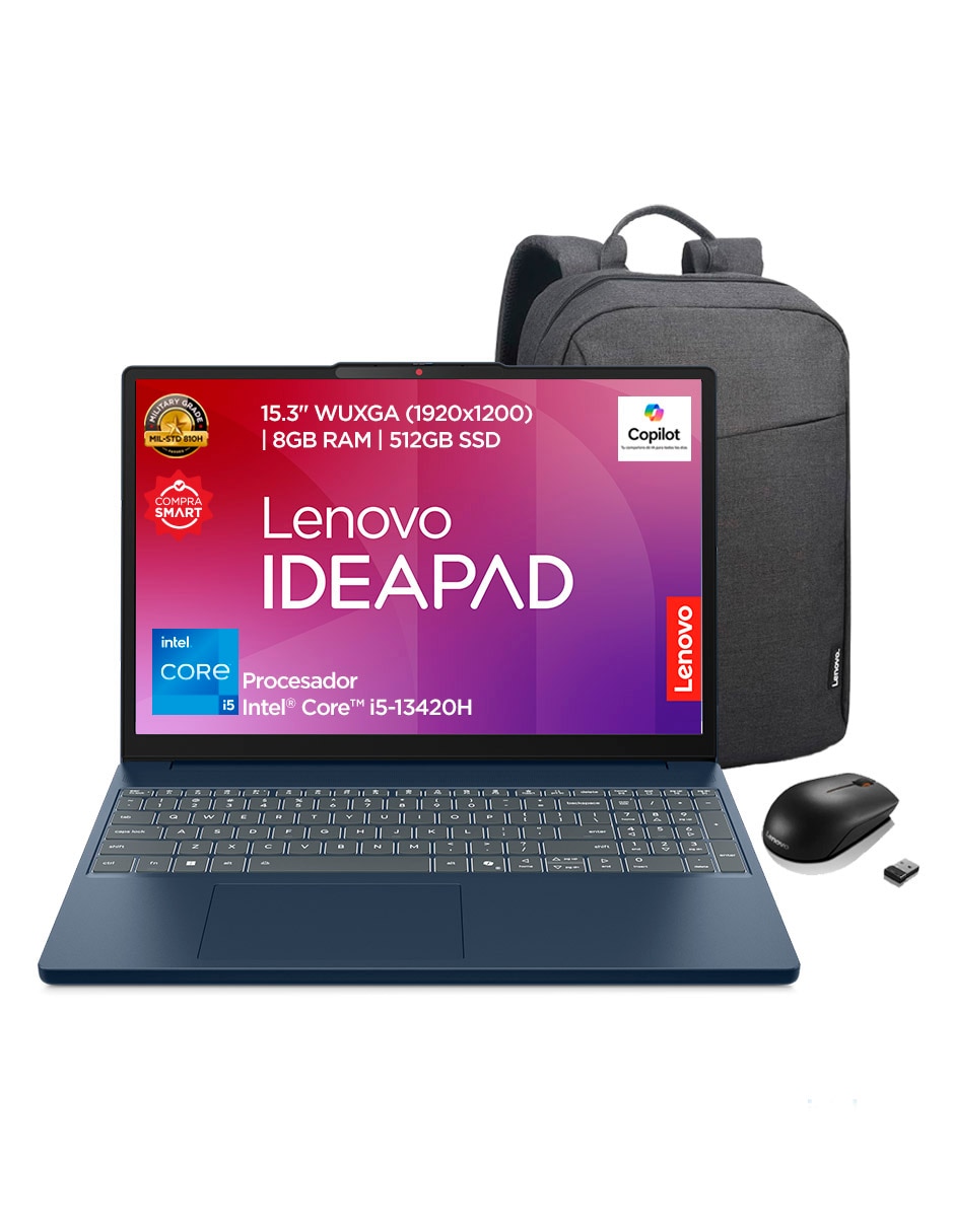 Laptop 83K1006TLM 15.6 pulgadas Full HD Intel Core i5 Integradas 8 GB RAM 512 GB SSD