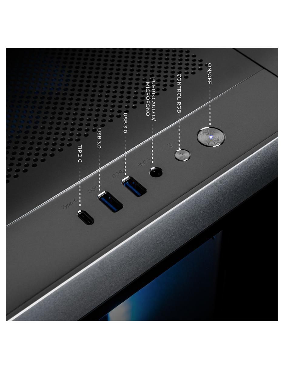 Computadora gamer DXTR732GB55060TIT6 AMD Ryzen 7 NVIDIA GeForce RTX 5060 Ti 32 GB RAM 1 TB SSD 4