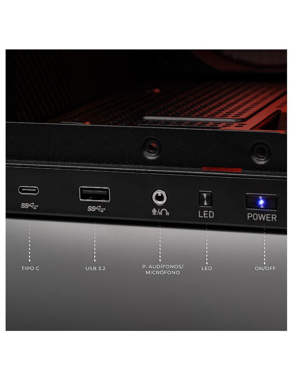 Computadora gamer XTMSII732GB55060TIMPB Intel Core i7 NVIDIA GeForce RTX 5060 Ti 32 GB RAM 1 TB SSD 5