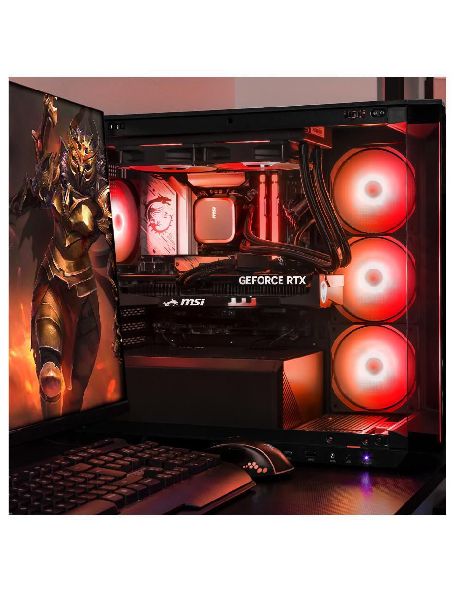 Computadora gamer XTMSII732GB55060TIMPB Intel Core i7 NVIDIA GeForce RTX 5060 Ti 32 GB RAM 1 TB SSD 6