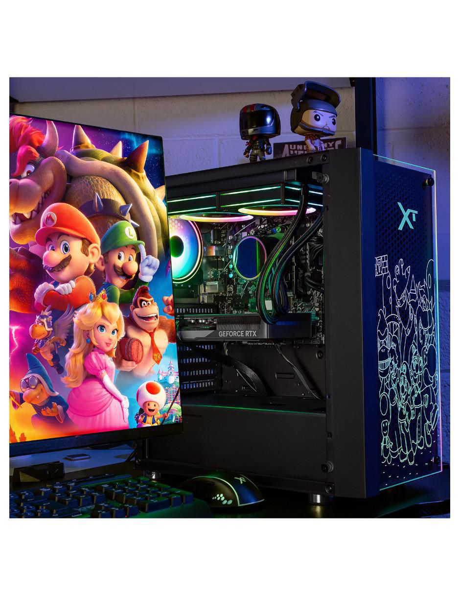 Computadora gamer XTAER932GB55060TISB AMD Ryzen 9 NVIDIA GeForce RTX 5060 Ti 32 GB RAM 1 TB SSD 6