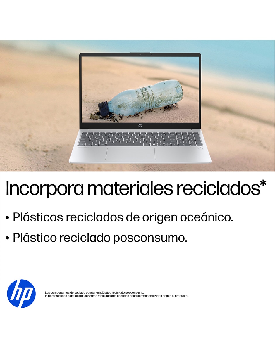 Laptop Omnibook 3 15.6 pulgadas Full HD AMD Ryzen AI 5 340 AMD Radeon 16 GB RAM 512 GB SSD 11