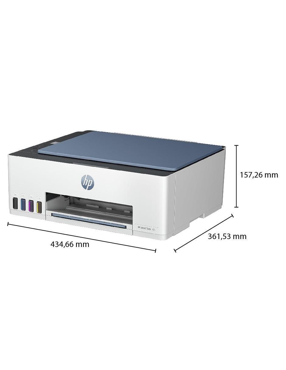 Multifuncional Smart Tank 585 + Antivirus Digital Mcafee total protection de inyección de tinta inalámbrica a color 6