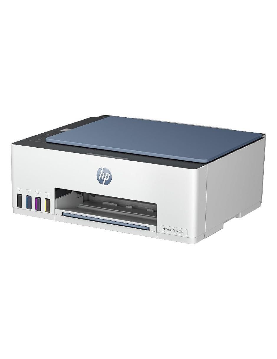Multifuncional Smart Tank 585 + Antivirus Digital Mcafee total protection de inyección de tinta inalámbrica a color 4