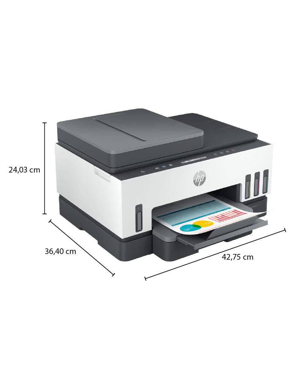 Multifuncional Smart Tank 750 + Antivirus Mcafee total protection digital de inyección de tinta inalámbrica a color 6