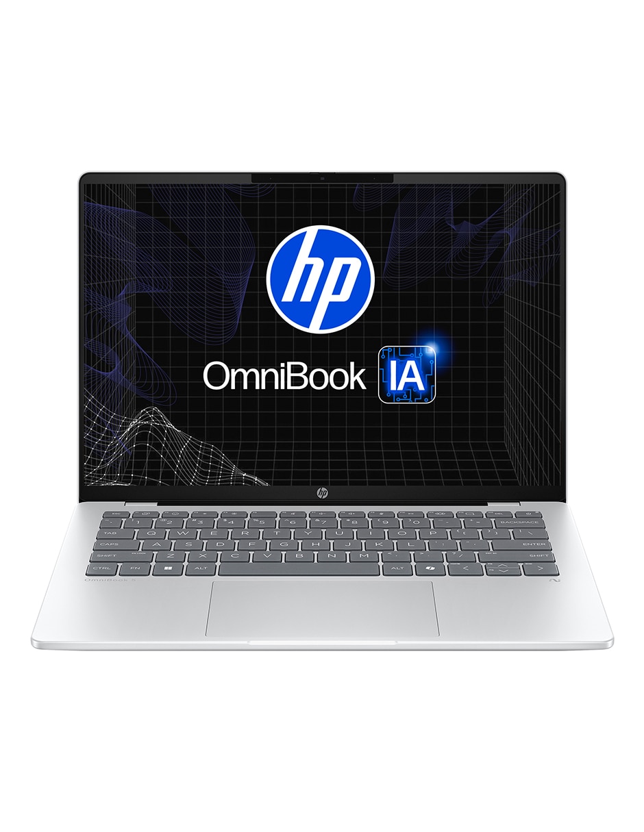 Laptop Omnibook 5 14-HE0000LA 14 pulgadas 2K Snapdragon X Qualcomm Adreno 16 GB RAM 512 GB SSD