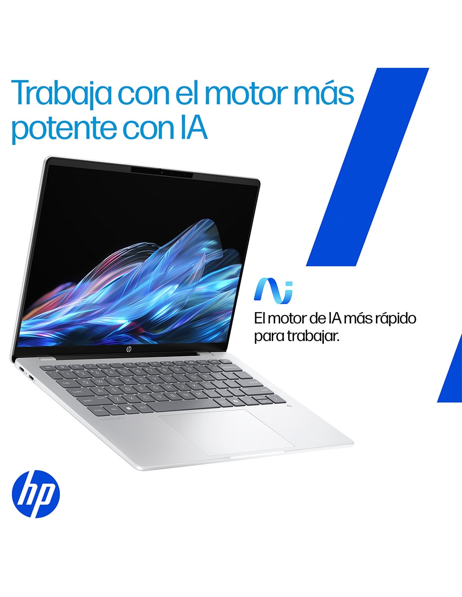 Laptop Omnibook 5 14-HE0000LA 14 pulgadas 2K Snapdragon X Qualcomm Adreno 16 GB RAM 512 GB SSD 8