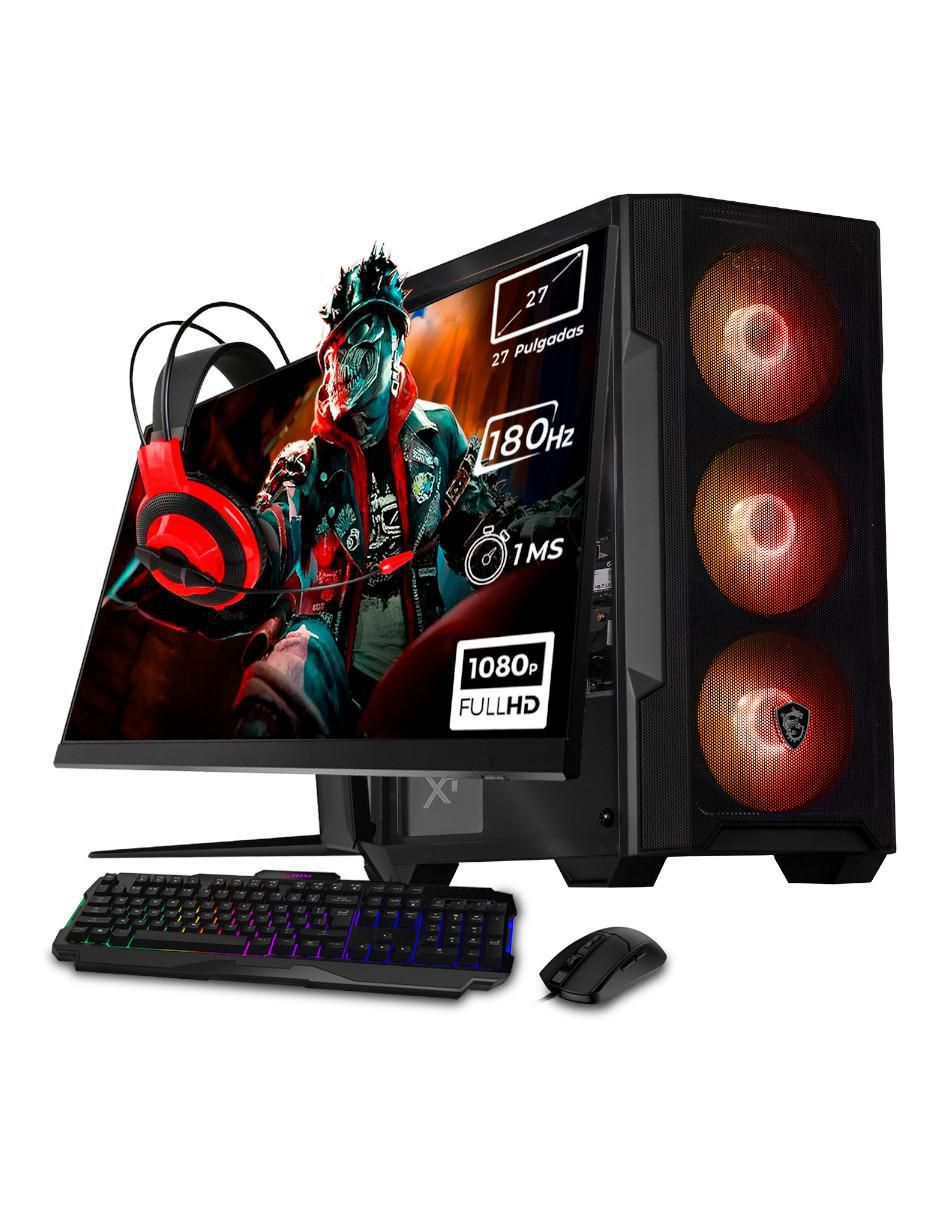 Computadora gamer XTMSIR732GBRX7600MMF 27 pulgadas Full HD AMD Ryzen 7 AMD Radeon RX 7600 16 GB RAM 1 TB SSD