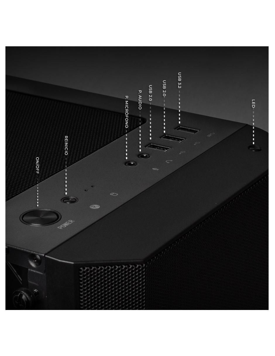 Computadora gamer XTMSIR732GBRX7600MMF 27 pulgadas Full HD AMD Ryzen 7 AMD Radeon RX 7600 16 GB RAM  1 TB SSD 4
