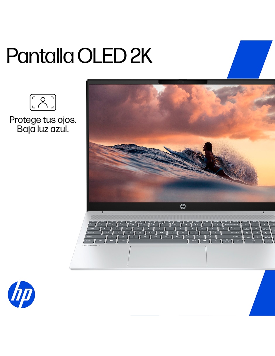 Laptop Omnibook 5 16-af1050la 16 pulgadas 2K Intel Core Ultra 5 225U Integradas 16 GB RAM 1 TB SSD 11