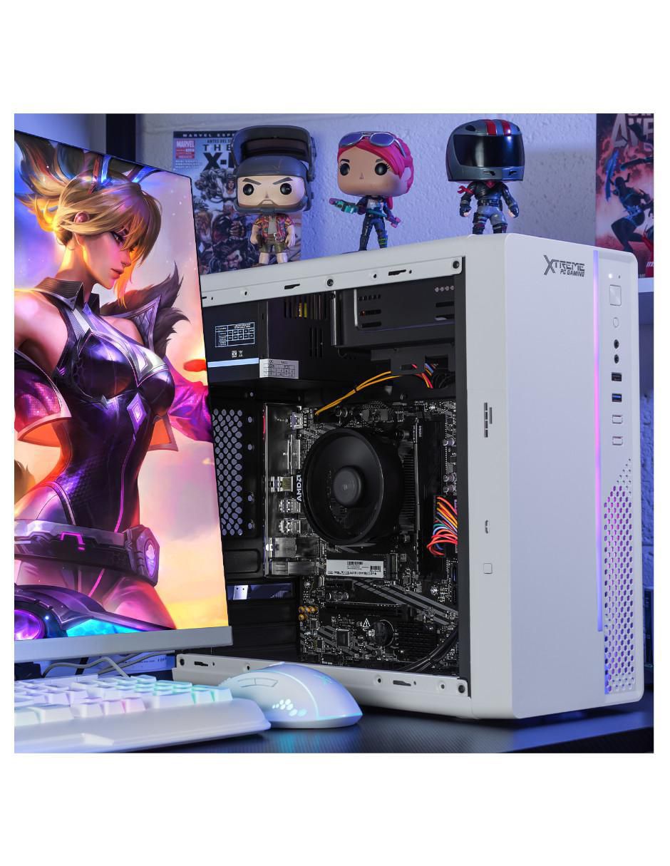 Computadora gamer xtpcr532gbvega7muw 27 pulgadas full hd amd ryzen 5 amd radeon 32 gb ram 1 tb ssd 6