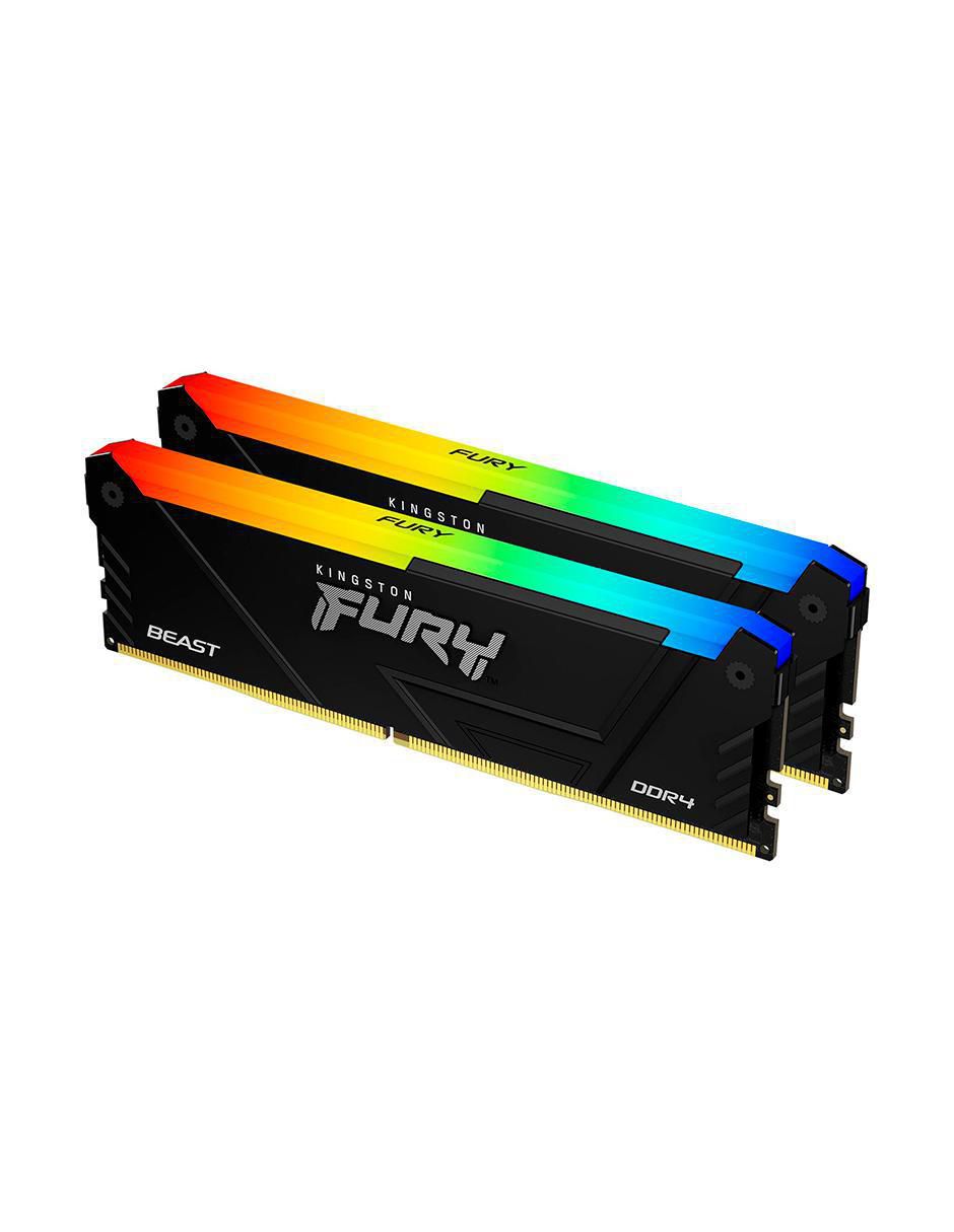 Memoria Ram Dimm Ddr4 16 Gb Fury Beast Rgb Ddr4 1 pack