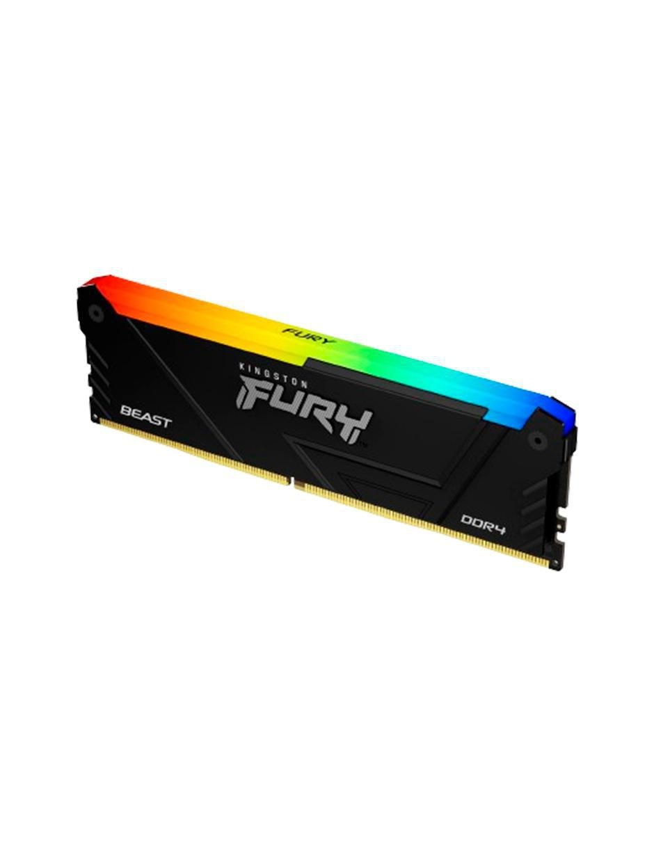Memoria Ram Dimm Ddr4 16 Gb Fury Beast Rgb Ddr4 1 pack 2