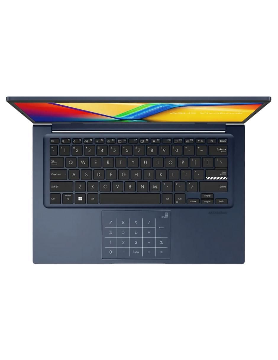 Laptop x1404va-i712512 14 pulgadas Full HD Intel Core i7 UHD graphics 12 GB RAM 512 GB SSD 3